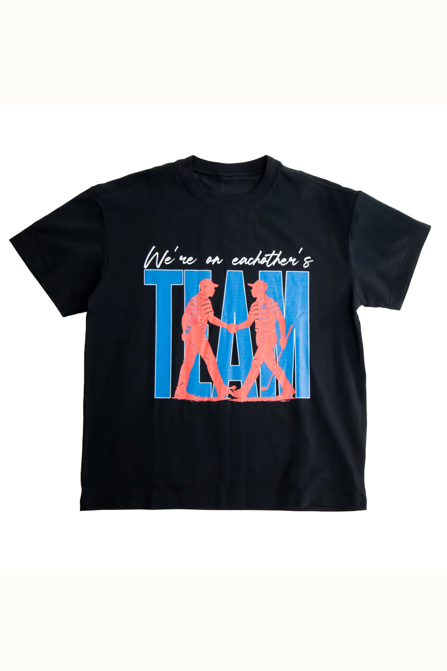 .002_BLACK Team Tee Shirt