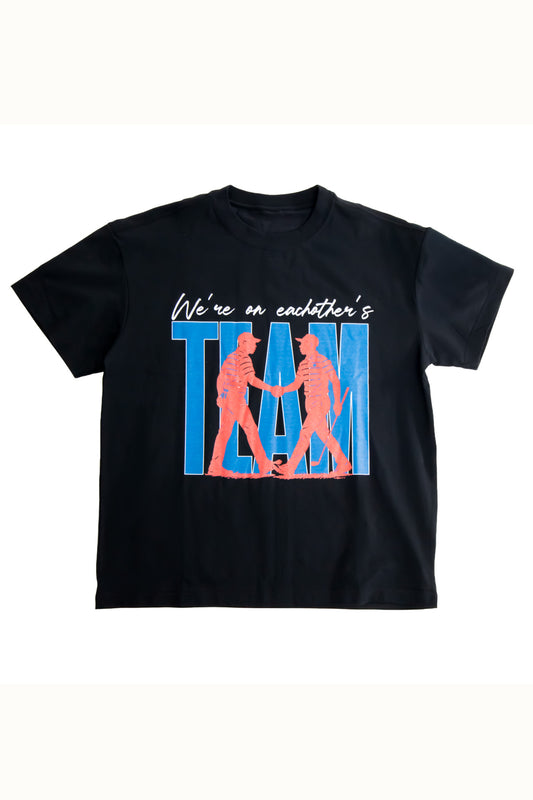 .002_BLACK Team Tee Shirt